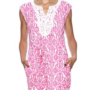 Mud Pie pink design dress